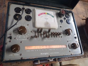 Vintage Knight vacuum tube tester