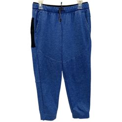 Athletic Works Boys XL 14 - 16 Husky Active Tech Fleece Pants Blue Heather