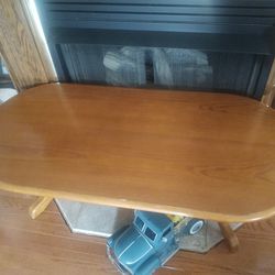 Solid Oak Coffee Table 