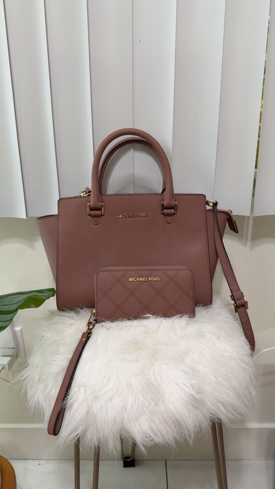 Michael Kors Bag And Wallet Both For $65