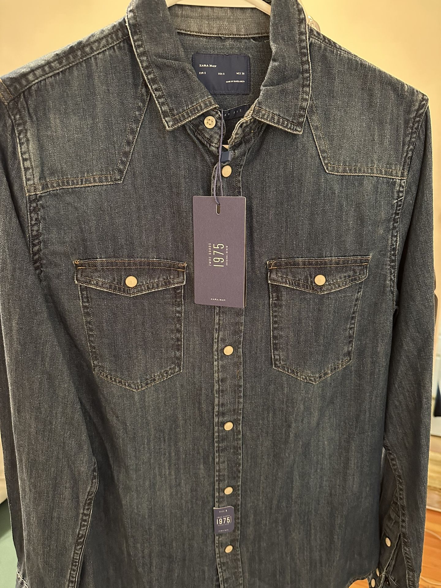 Zara Men’s Long Sleeve Shirt Size Small