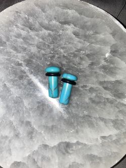 Turquoise Plugs Size 4g $5