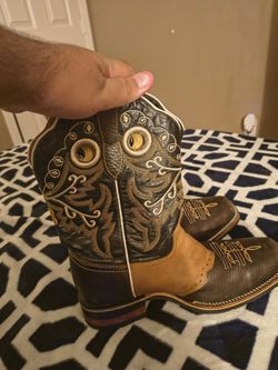 Mexican leather boots