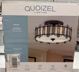 Quoizel Sentry 3-Light Flush Mount