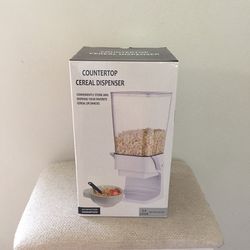 Counter Top Cereal Dispensar/hablo Español