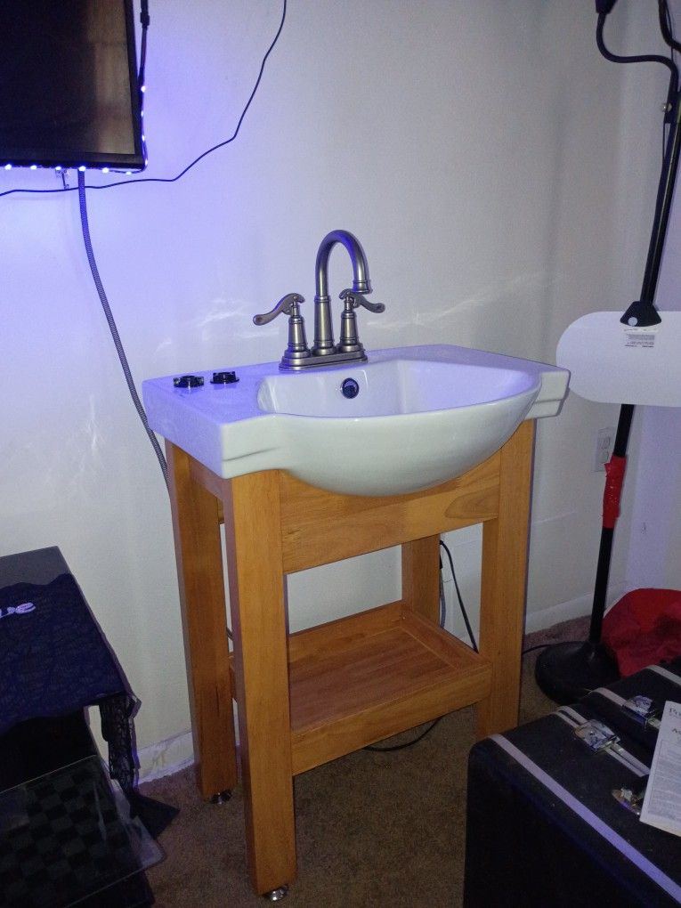 Complete Bathroom Sink