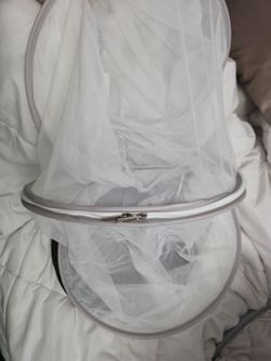 Bassinet cover with Zipper