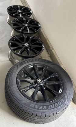 18” Honda CRV Hybrid Sport Wheels Rims Black