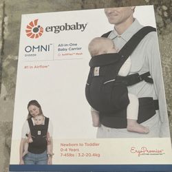 ergobaby omni breeze - all in one baby carrier 