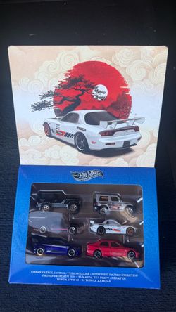 Hot Wheels Silver Series Japanese Cars 6-Pack