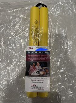 Signed Yellow Nunchucks with JSA Authentication