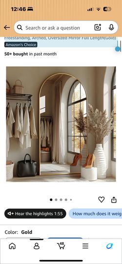 Mirror gold 2xs