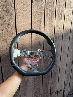 OEM STI steering wheel