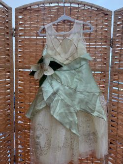 Tiana girls dress/ costume