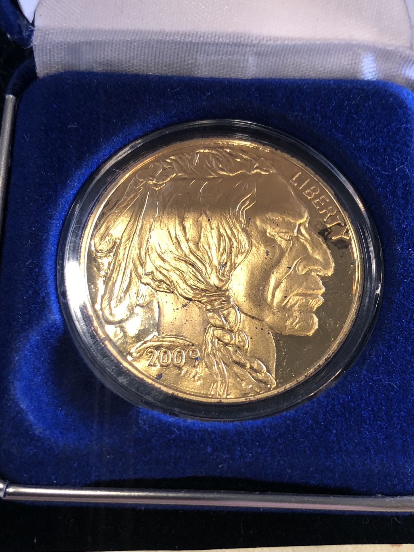 .999 Fine Silver $50 Buffalo Coin