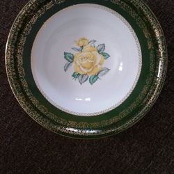 Homer Laughlin Nautilus "Lady Greenbriar" Serving Bowl