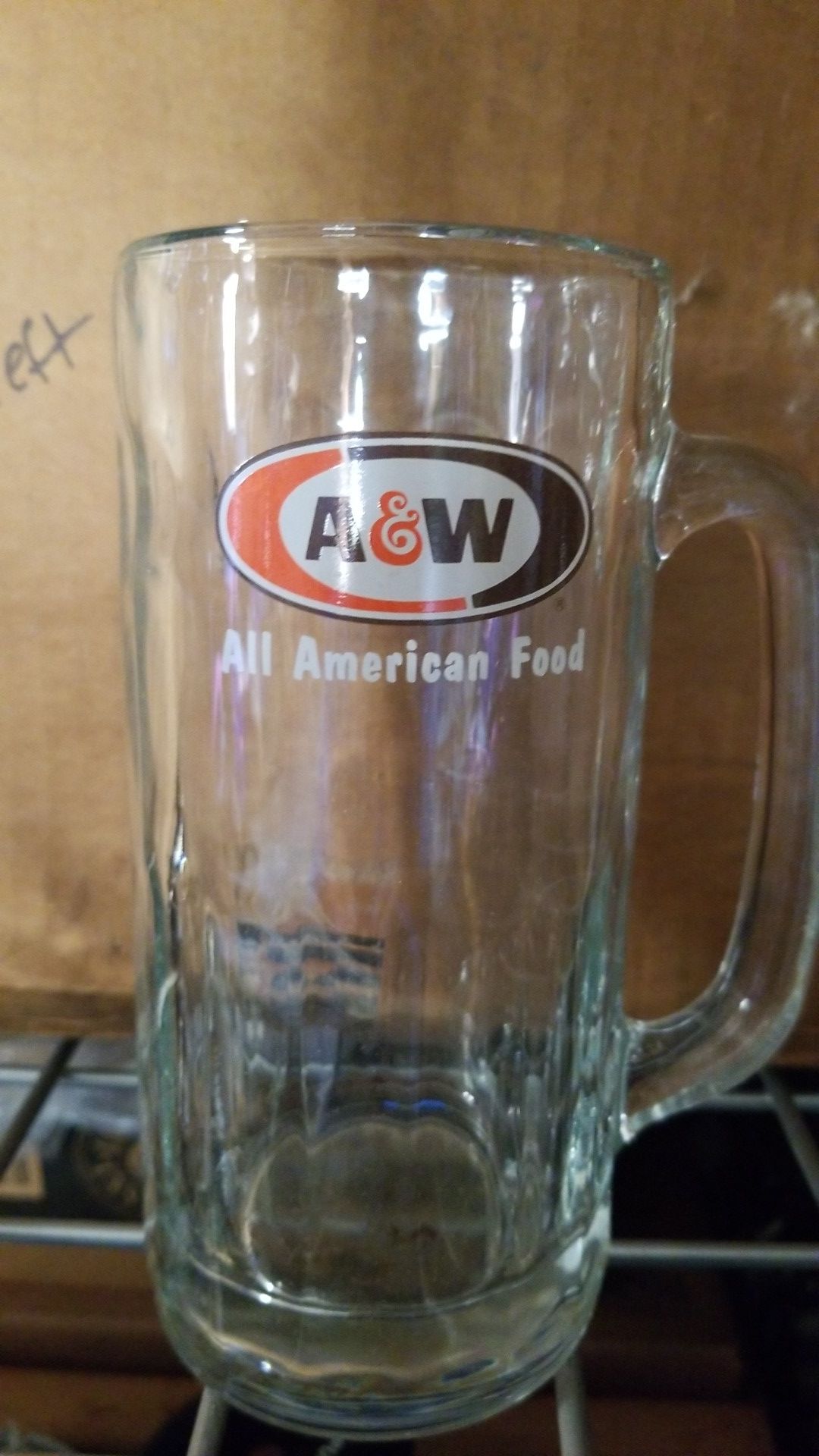 Vintage A&W Glass 20oz Mugs. Collectable