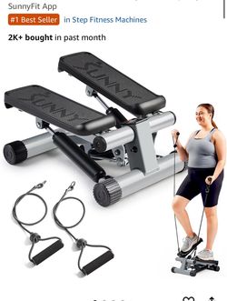 Mini Stair Stepper with Resistance Bands