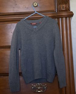 Boys gray Arizona sweater size small (6-7)