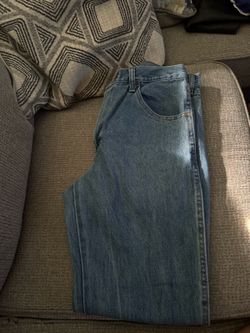 Classic Men Blue Denim Jeans