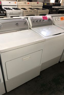 Washer and dryer set kenmore
