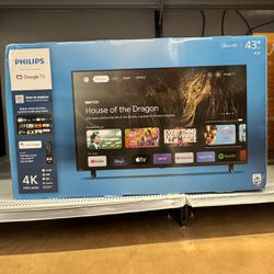 43” Philips Smart 4k Led Uhd Tv 