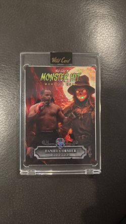 Wild Card Daniel Cormier Monster Hit 1/1 Trading Card