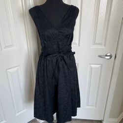 🖤 Marc By Marc Jacob’s Black Lined Cotton Dress Size Medium