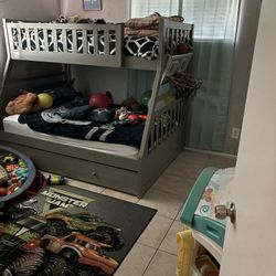 Bunk Bed With Mattresses 