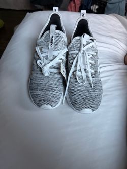 Adidas Knit Sneakers Gray White