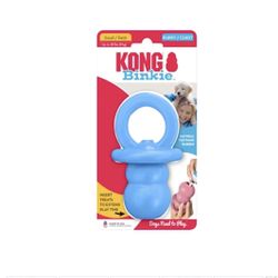 KONG Puppy Binkie Assorted Toy, Small blue 