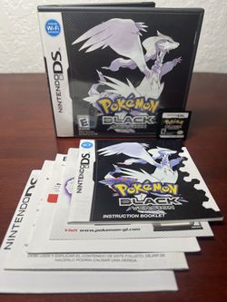 Pokémon Black Version - Nintendo DS - Complete/Authentic