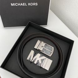 Michael Kors 4-In-1 Logo Belt Box Set