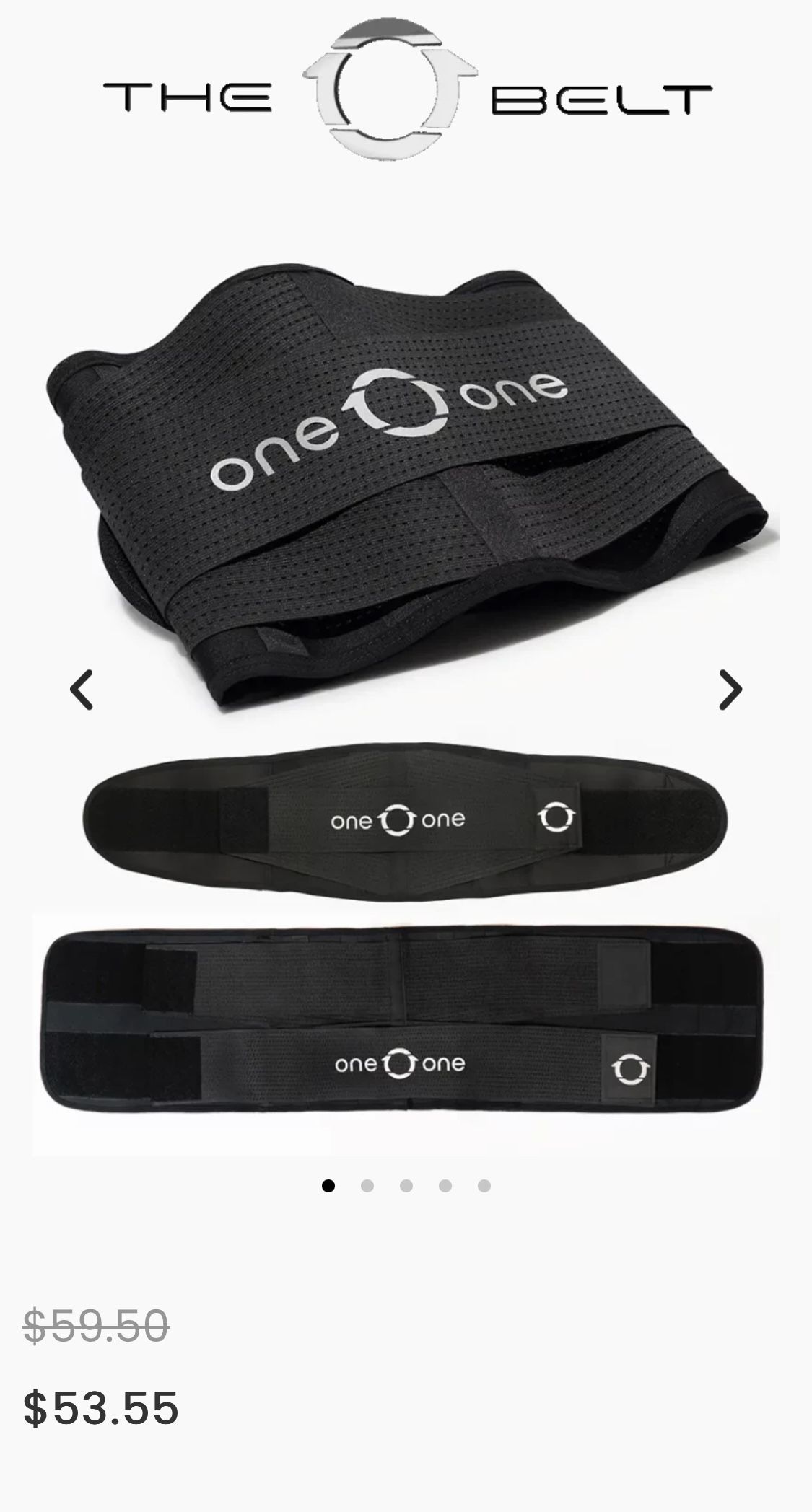 One One Belt Michelle Lewin - Faja Moldeadora / Waist Trainer