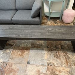 Wood Bench