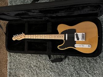 Squier Telecaster, Fender Amp, Gator Hard Case (Ready to Play)