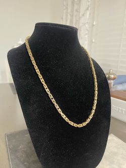 24” byzantine chain 10k