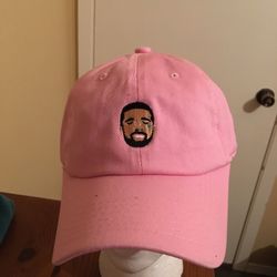 Pink Crying Drake Dad Hat