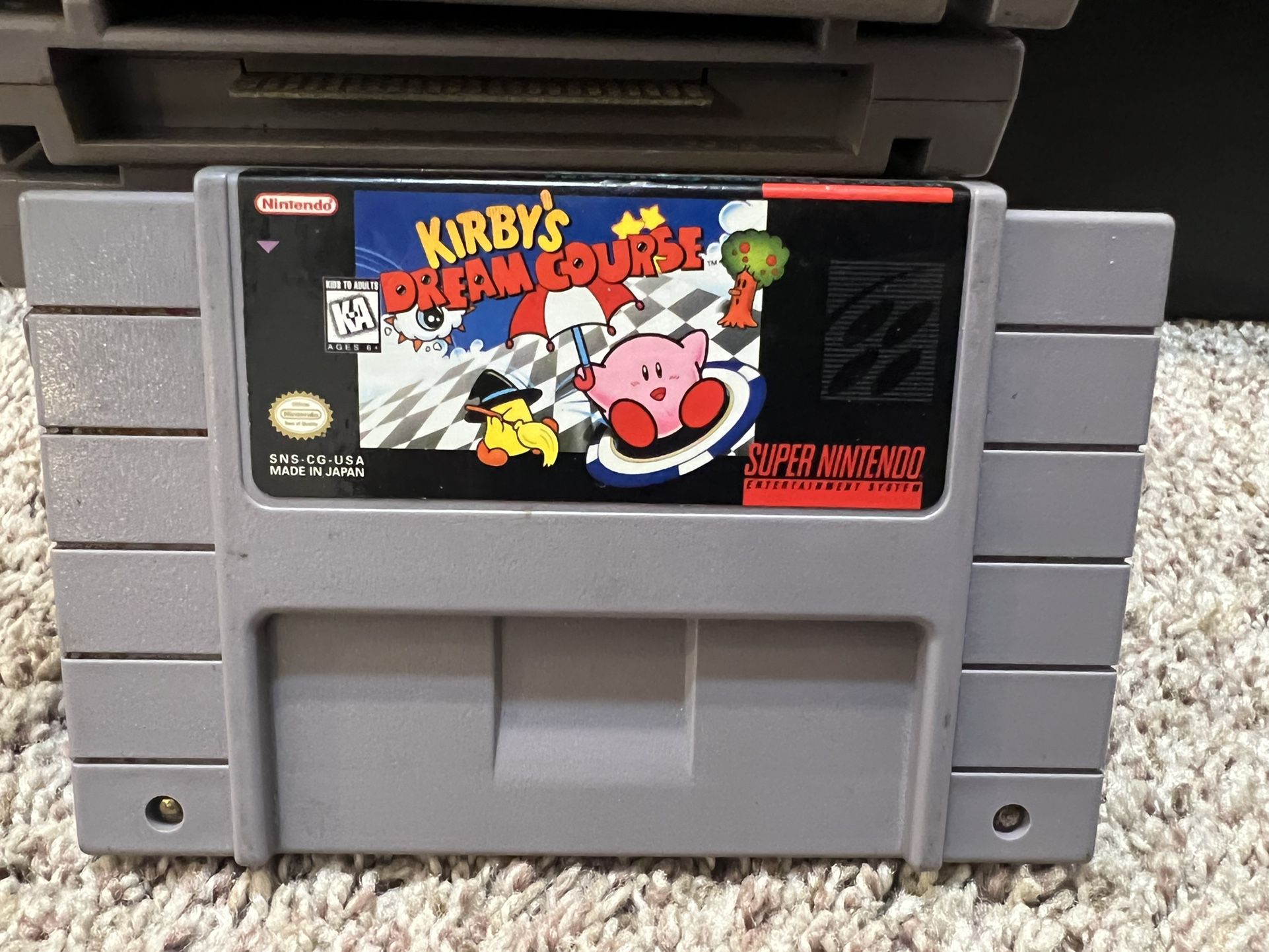 Kirby’s Dream Course SNES