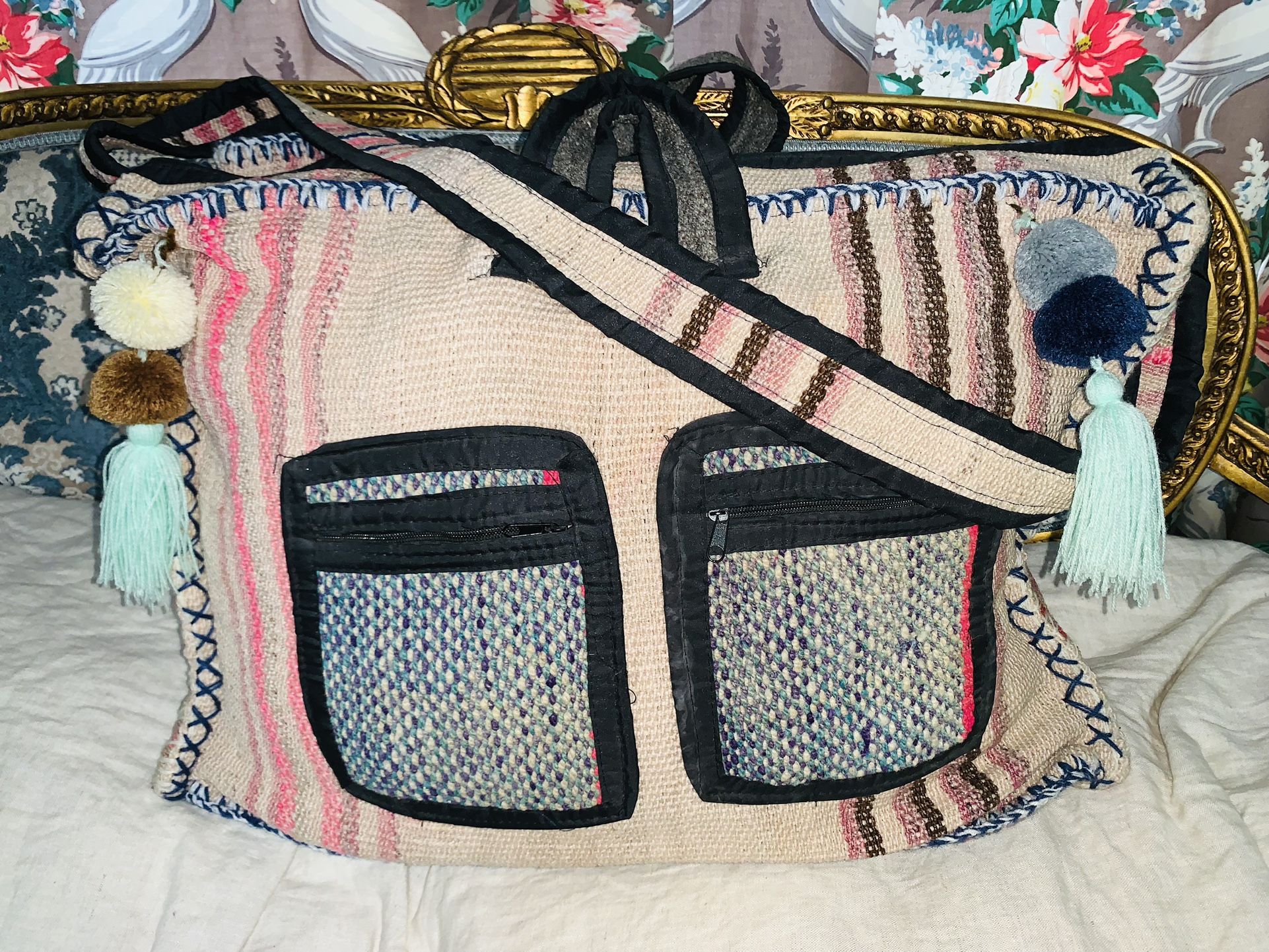 NEW Peruvian Wool Boho Bag