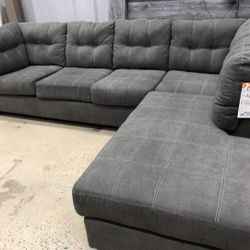L Shaped Sectional Financing Available By ASHLEY 