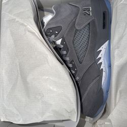 Jordan 5 wolf grey