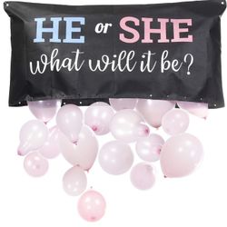 Gender Reveal Balloon Drop Bag