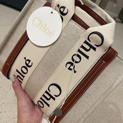 Chloe Woody Tote Bag 