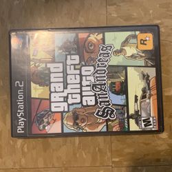PlayStation 2 Grand Theft Auto San Andreas 