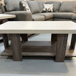 New 3pc Cocktail Table Set 