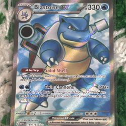Pokemon 151 Blastoise Ex