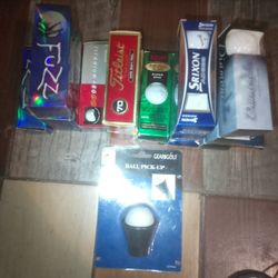 15 Three Packs Of Name Brand Golf Balls