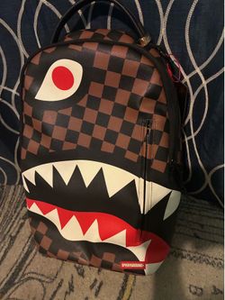 Sprayground Limited Edition "Big Check Shark" Backpack - DEADSTOCK with Tags!