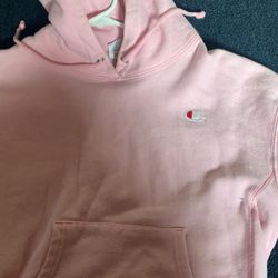 Baby Pink Champion Hoodie